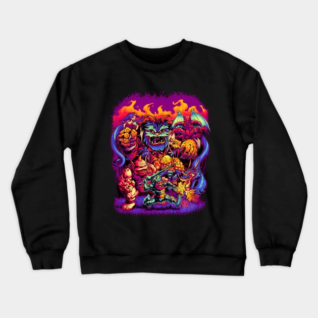 GHOSTS 'N' GOBLINS Crewneck Sweatshirt by beastpop